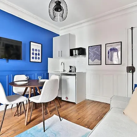 Apartment Paisible Centre De - Bleu Paris